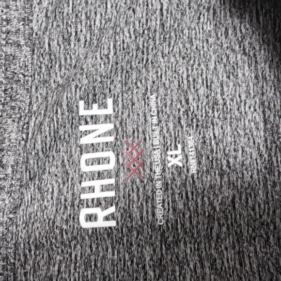 Rhone Reign Long-Sleeve T-Shirt Size XL in Heather Gray - Picture 4 of 7